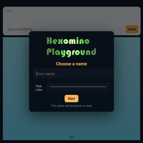Hexomino Playground