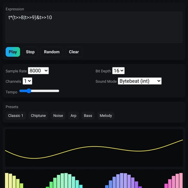 Bytebeat DSP Pro