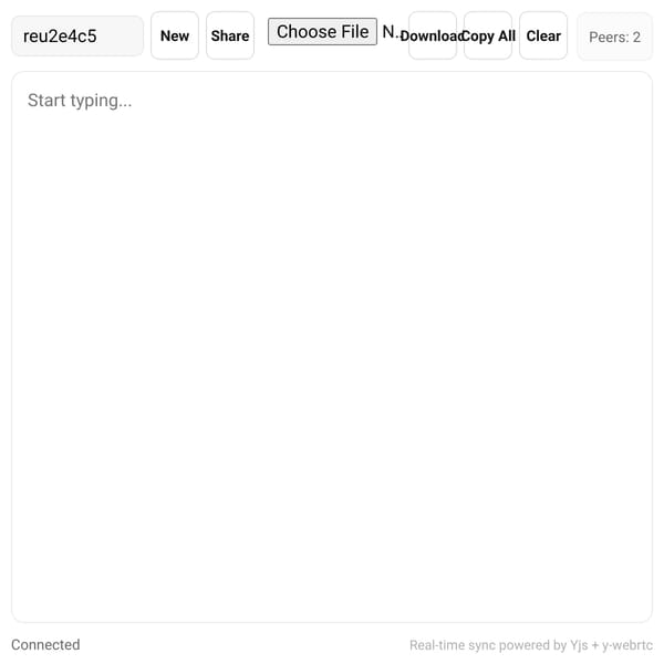 Multiplayer Notepad