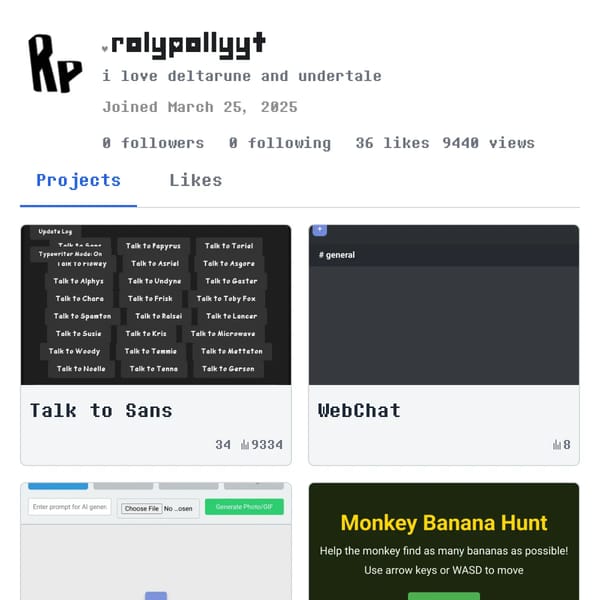 My profile