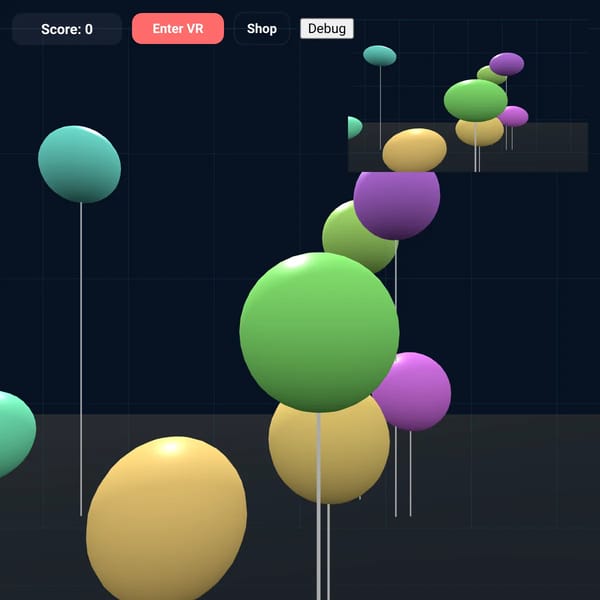 Mini VR Balloon Pop