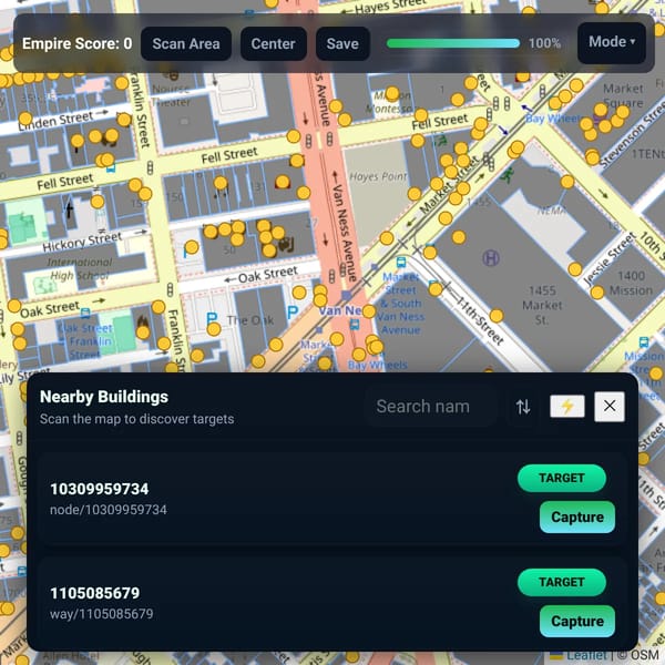 RealMap Empire — Prototype