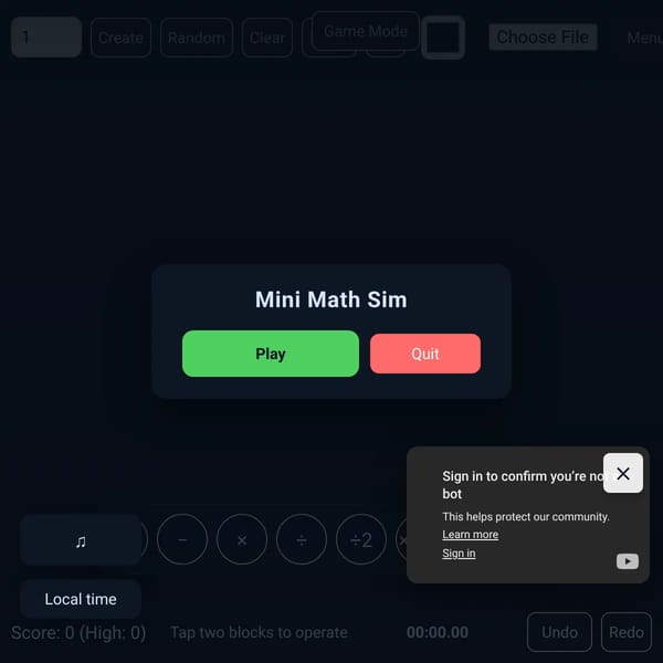 Math Simulator version 1.4