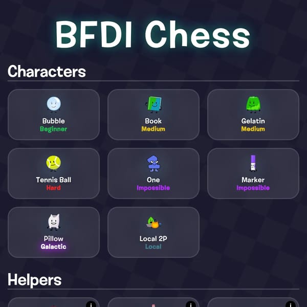 BFDI Chess