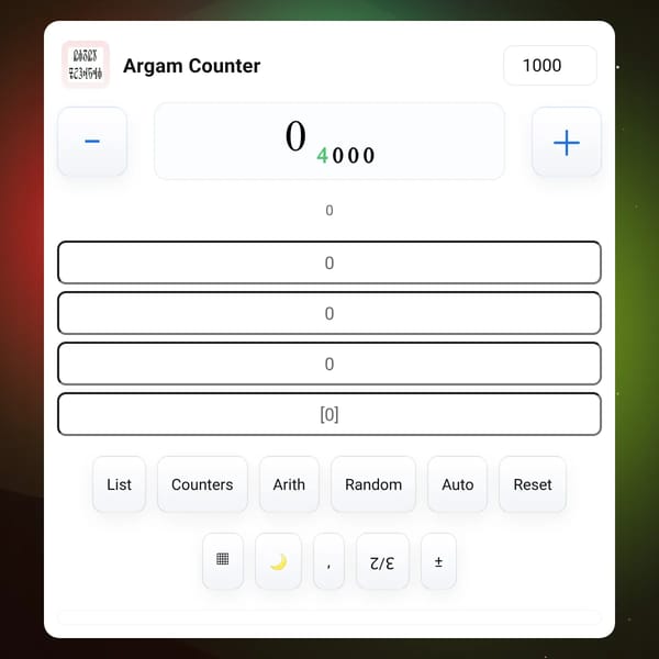 Argam Counter