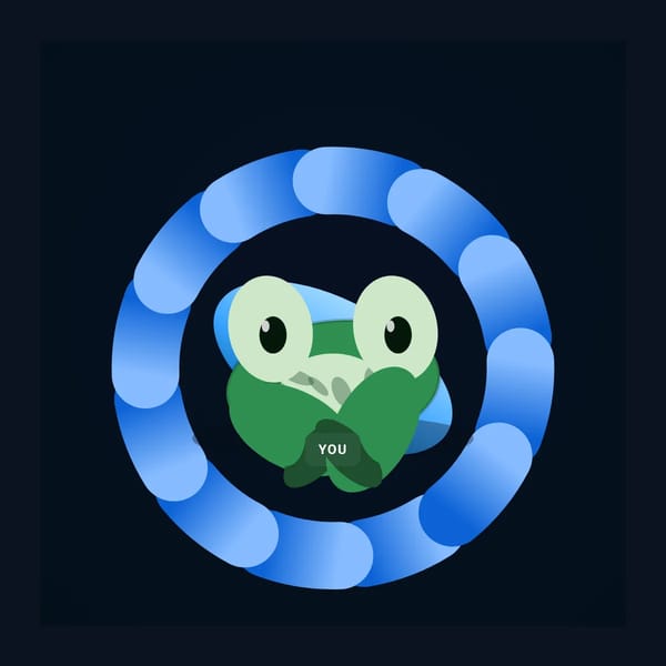 Spinning Lake & Giant Frog (2.5D)