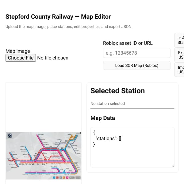 Stepford County Railway — Map Editor
