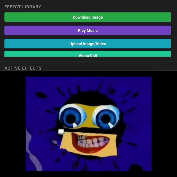 Image Effect Stack