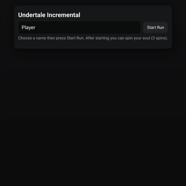 Undertale Incremental
