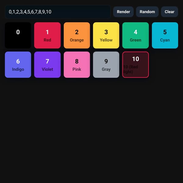 Color Numbers (the js cursor actually works now)