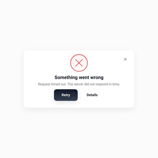 Error Screen