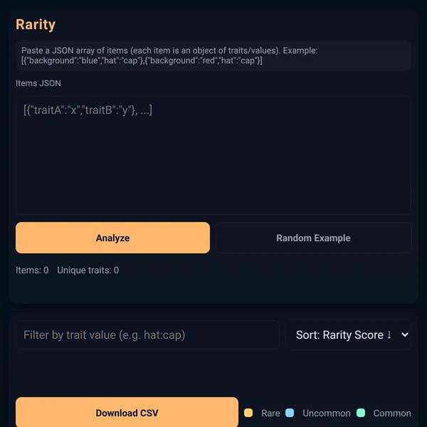 Rarity