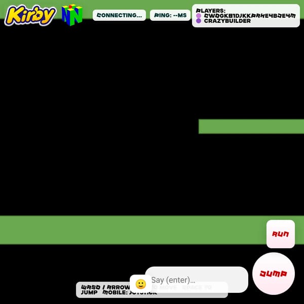 Kirby platformer multiplayer