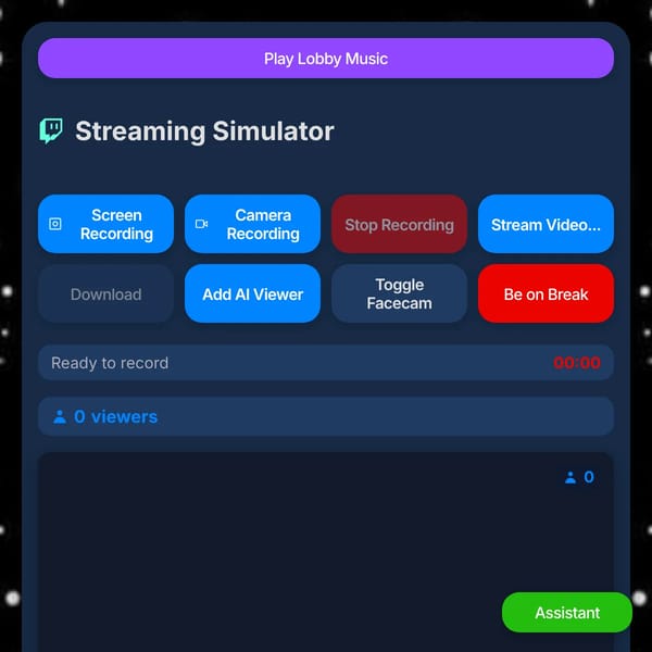 Streaming Simulator