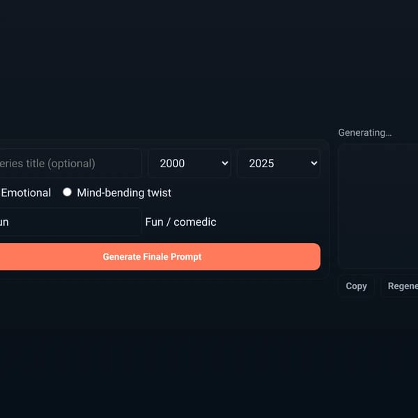 Finale Prompt Generator