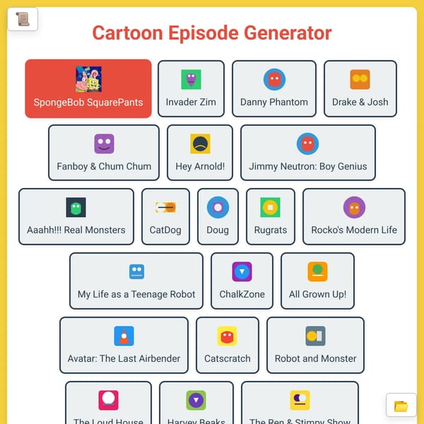 Cartoon Episode Generator