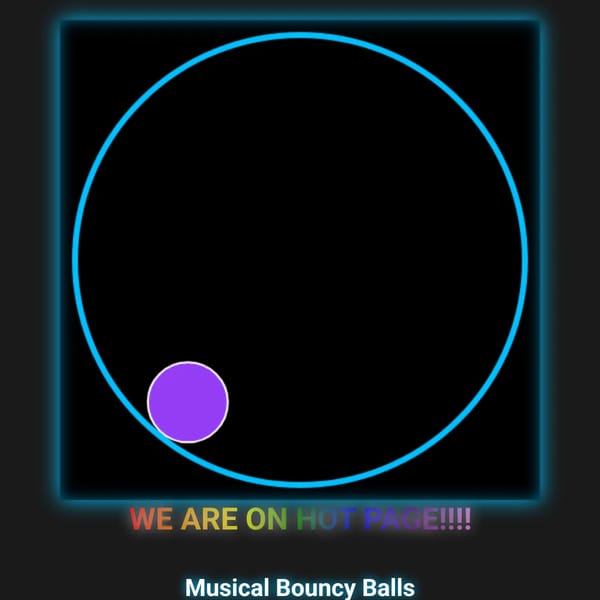 Musical Bouncy Balls