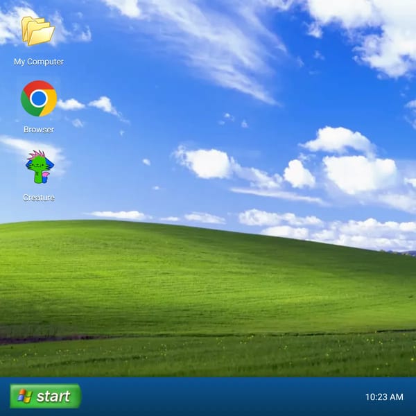 Windows XP — Mini Desktop