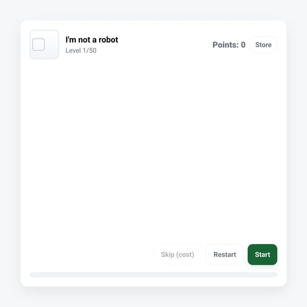 I'm not a robot game (beta)