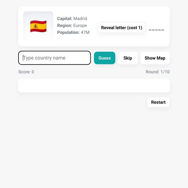 Guess a Country