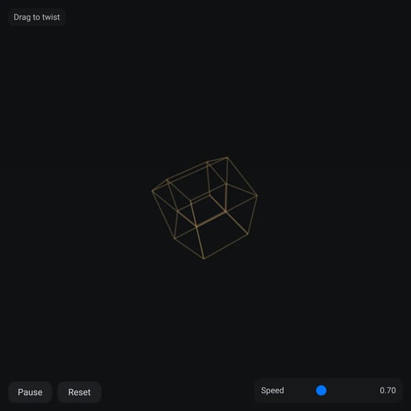 Tesseract Rotation
