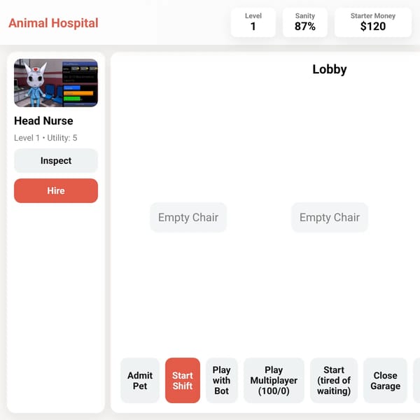 Animal Hospital Lobby