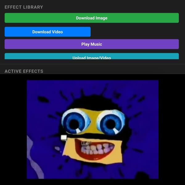 Image Effect Stack