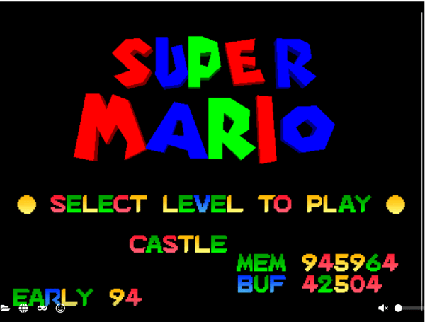 mario 64 1994 prototype