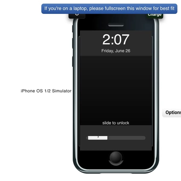 iPhone OS 1/2 (No more laptop mode)