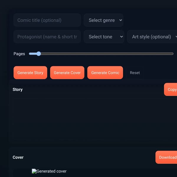 Comic AI Generator