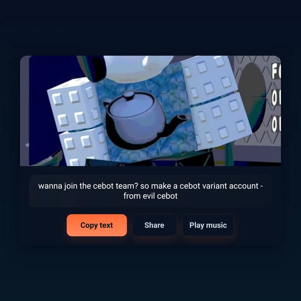 Join the cebot team now!!