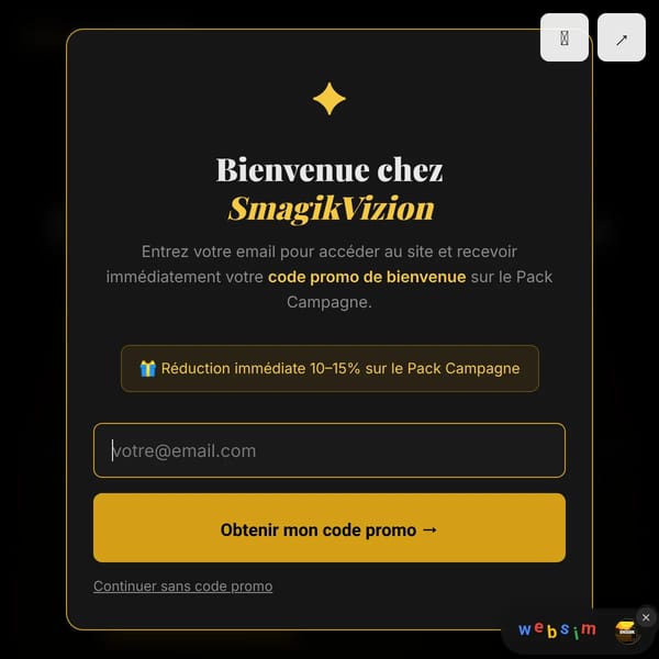 SmagikVizion — Lancement
