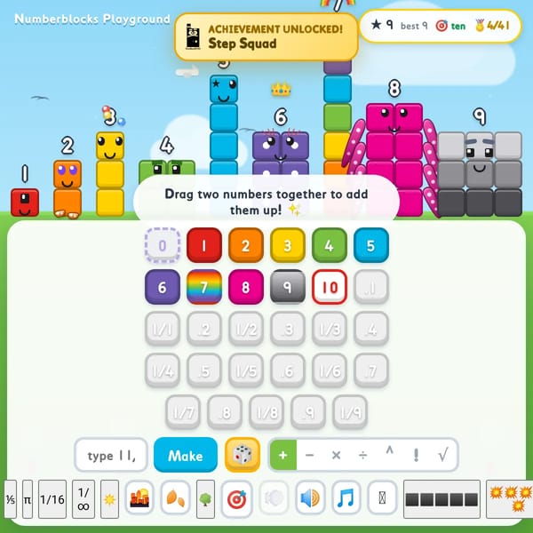 Numberblocks Play-ground