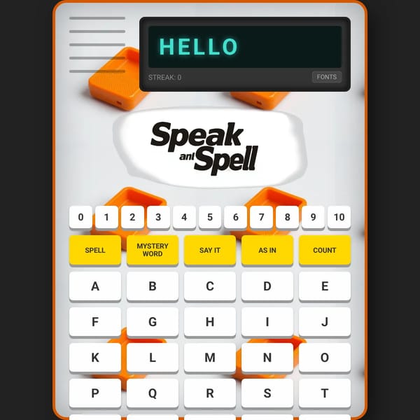 Speak & Spell