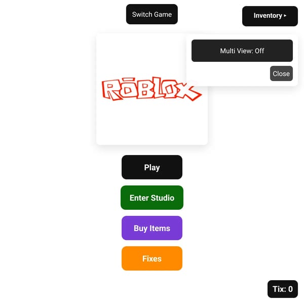 (Tix test) Roblox