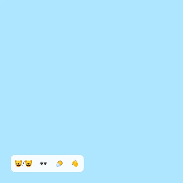 Jumeirah Beach Residence emoji cat