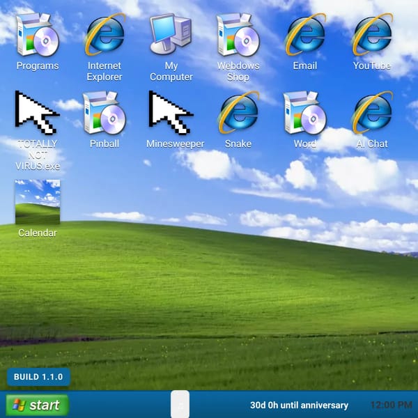 WebSimdows XP