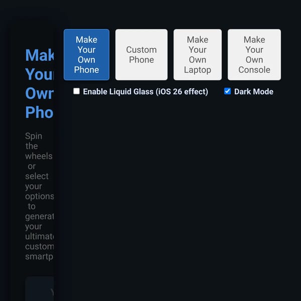 Make Your Own Phone