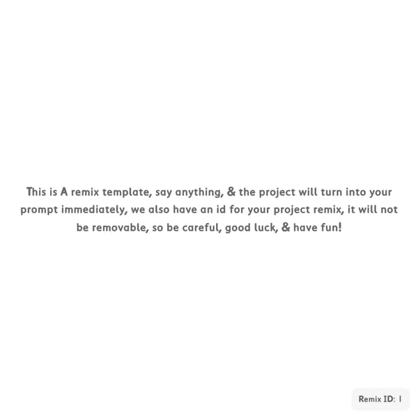 Project Template