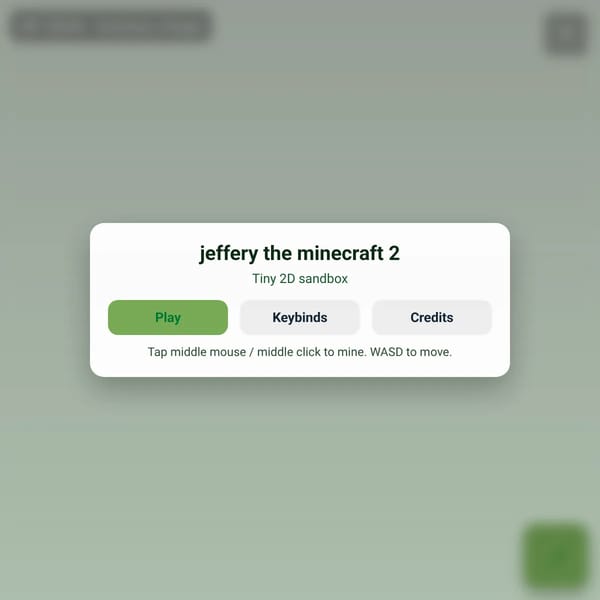 jeffery the minecraft 2
