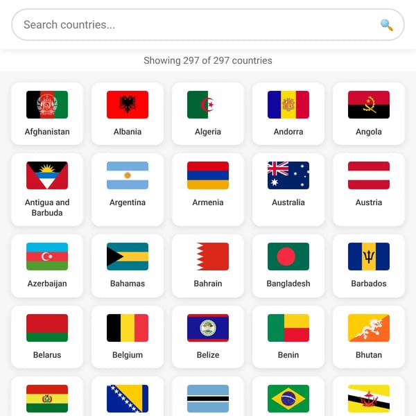 World Flags Dictionary