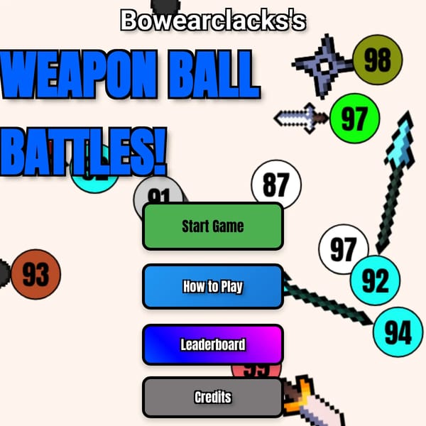 Weapon Ball Battles!