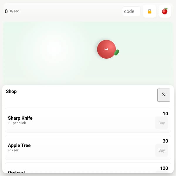 Apple Clicker