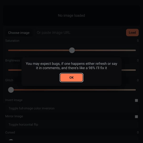 image glitcher