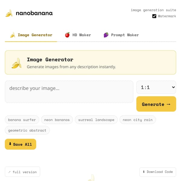 NanoGenerator v1