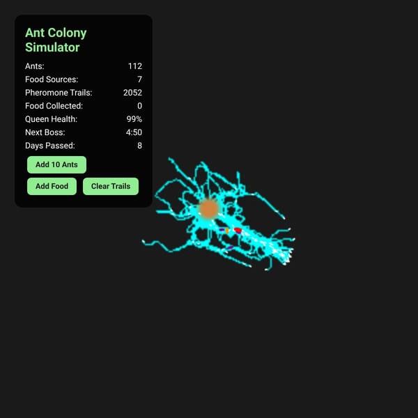 Ant Colony Simulator