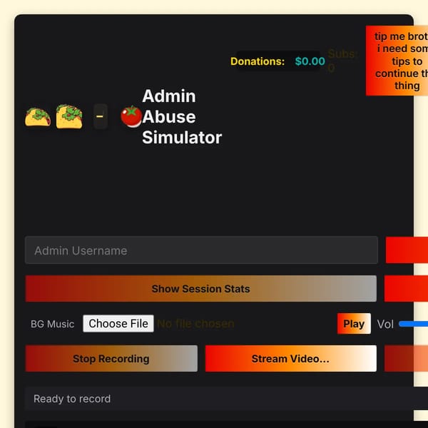Admin Abuse Simulator