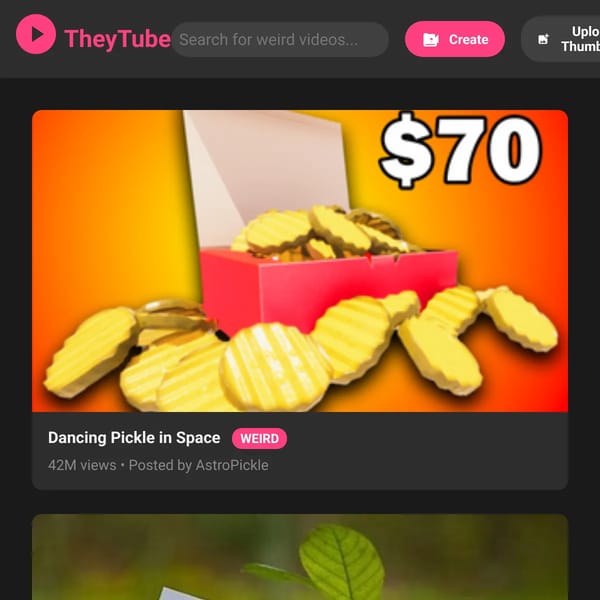 They tube