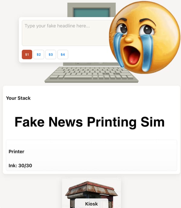 Print False News Simulator