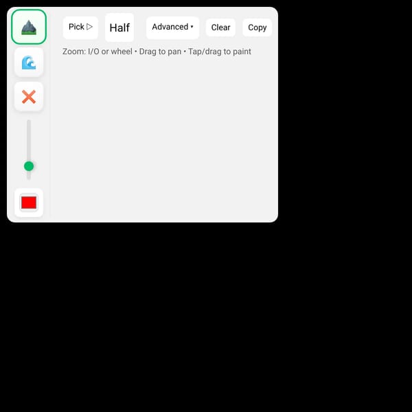 Mapping tool - free draw